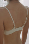 BASERANGE Triangle Bra BRTR-RB-000 Off-White